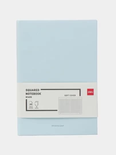 Ежедневник Deli N140G, синий, A5, 96 листов, 80 гр