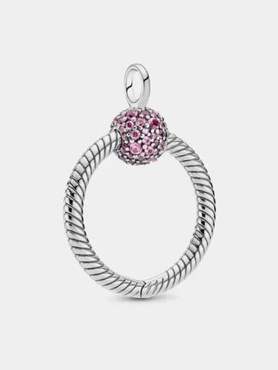 Серебряная подвеска, кристалл Pandora 399097C02