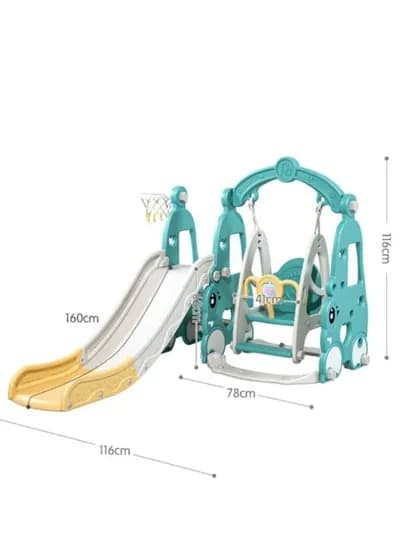 Детский игровой манеж с защитными стенками и входом, для безопасной игры — HOMEABU-GORKA-МЕНТОЛ