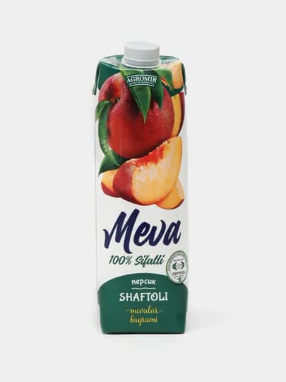 Сок Meva Персик, 1 л