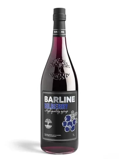 Barline Bilberry — сироп Черника для кофе, коктейлей и десертов, 1 л