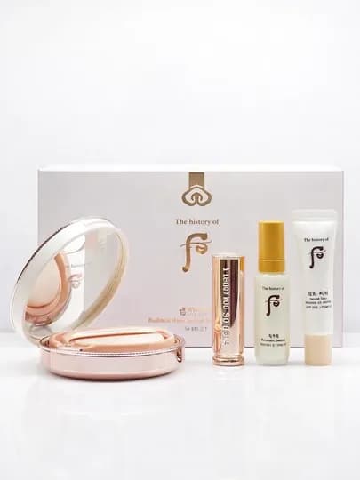 The History of Whoo Tone Up Sun Cushion Set — корейский набор косметики для лица — SEOUL8-312B