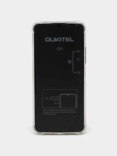 Смартфон Oukitel C51 18Gb+128Gb с 2 сим, 6.8"HD+екран, 5150mAh, Android 13, камера 13Мп — JBZ-C51