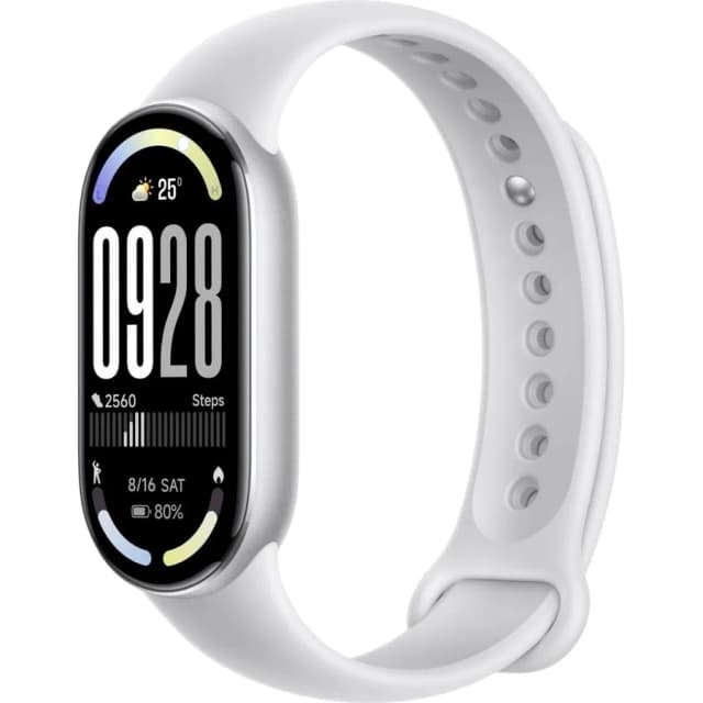 Фитнес-браслет Xiaomi Smart Band 10, серебристый