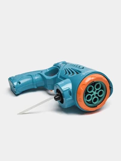 Генератор мыльных пузырей детский, на батарейках BUBBLE GUN — UNSHOPU-KOPIK-МОРСК