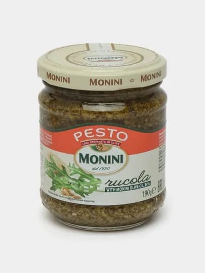 Соус песто Monini с рукколой и оливковым маслом, 190 г