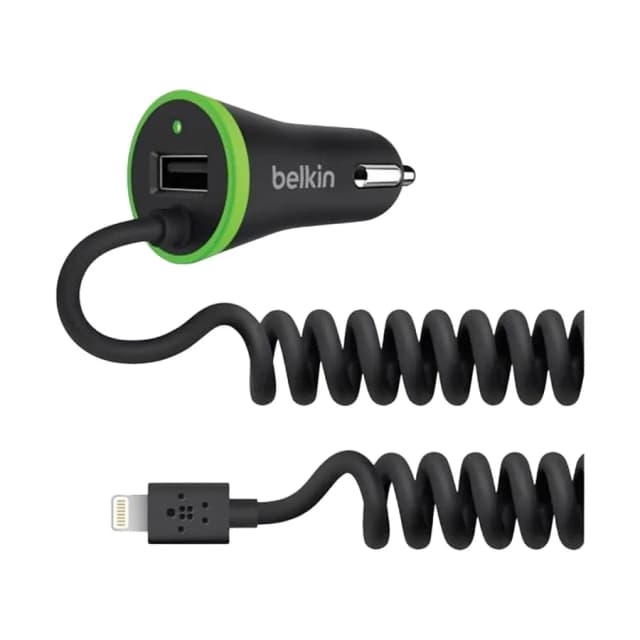 Автомобильное зарядное устройство Belkin F8J054bt BLK 12W