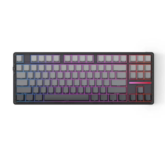 VGN V87 Foggy Black, Dynamic Silver Switch, RGB, Hot-Swap