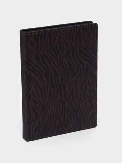 Ежедневник НЕДАТИРОВ 176л А5ф с цветным срезом Ляссе ZEBRA Шоколад