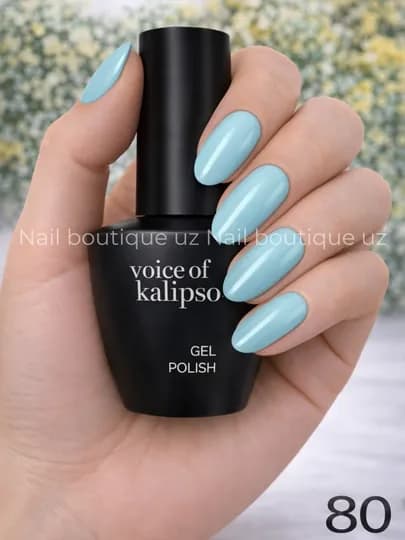 Voice of Calipso Gel Polish —профессиональный гель-лак с глубоким цветом и стойким блеском — UZNAIL-КАЛИПСО2-НГОЛУБ