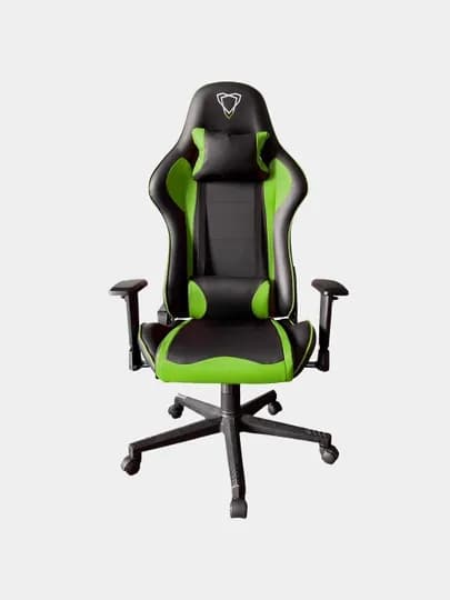 Игровое кресло GM02B, зелёно - чёрное
