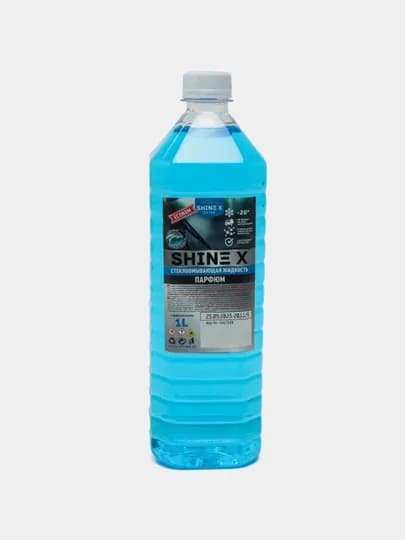 Незамерзайка "ShineX" -20 градус, 1 литр — BAZLINE-NERZAMERZAYKA1-ГОЛУБ