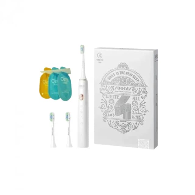 Умная электрическая зубная щетка Xiaomi Soocas X3U Sonic Electric Toothbrush Limited Edition (белый)