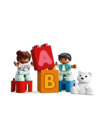 Конструктор LEGO Duplo Грузовик Алфавит 10915, деталей 36 шт