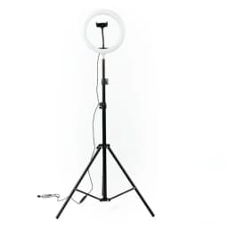 Кольцевая светодиодная лампа для блогеров 30 см Jmary FM-536A 48941