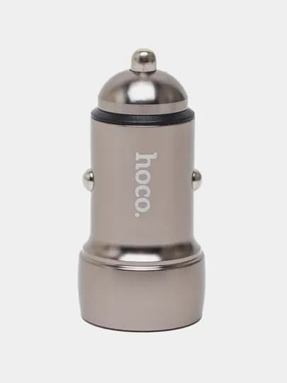 Автомобильное зарядное устройство Прикуриватель Hoco Z46 1xUSB-A 18W, с одним портом — SPPHONE-HOCOZ46-СЕРМЕТ-Z46TYP