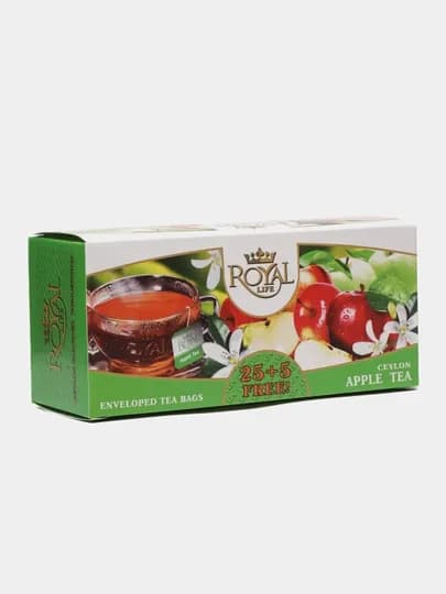 Чай Royal Life Apple Tea, 30 пакетиков