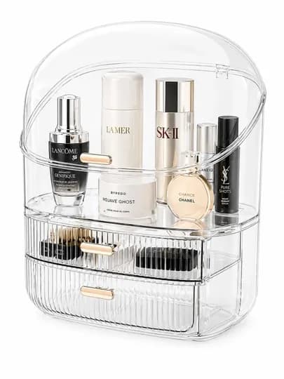 Органайзер для косметики с ящиками и крышкой — NURMART-ORGANAYSER-ПРОЗР