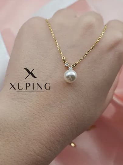 Подвески для женщин, Xuping, 40-45 см — 1001PRT-PODVESKAXUPING1-ЛЗЕЛЕН