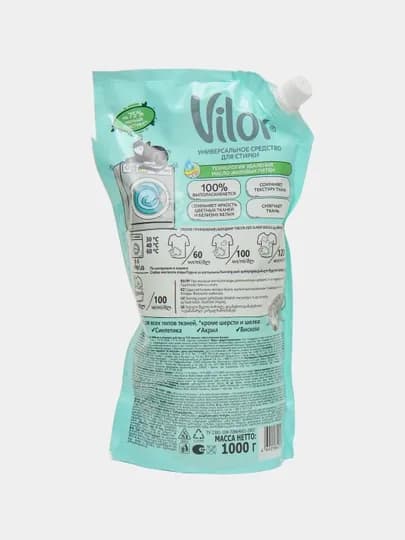 Гель для стирки Vilor Универсал, 1 л