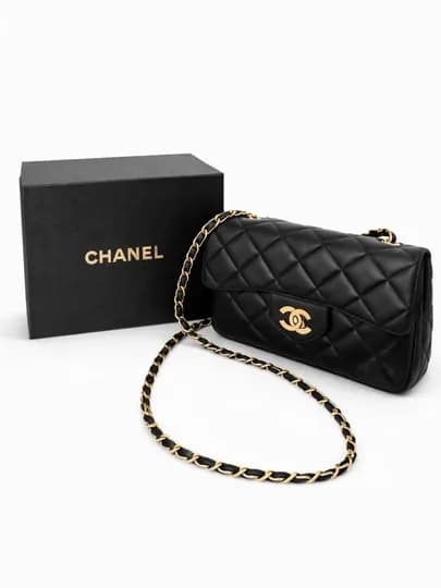 Женская сумка через плечо, в стиле Chanel — STORE06-SSUMKI-ЧЕРН