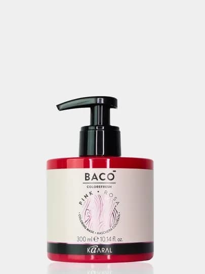 Тонирующая маска для питания, восстановления и обновления цвета волос BACO COLOREFRESH, 300 мл — ONLYYOU-COLOREF-РОЗОВ