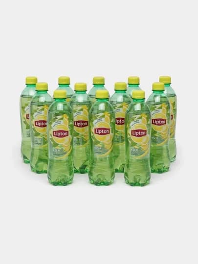 Зеленый чай Lipton Лимон, 500 мл * 12 шт