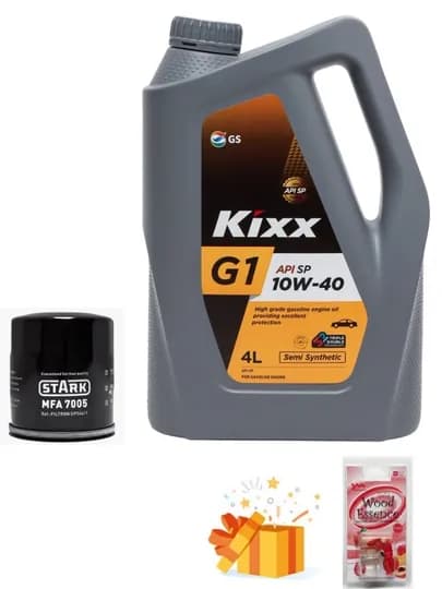 Моторное масло Kixx 10W-40, 4 литра