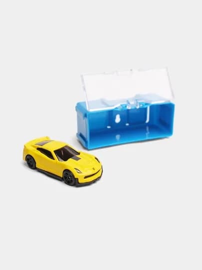 Набор Hot Wheel из 12-ти металлических машин в кейсе (по шт.) — QAQLDOQ-Q0132-ЖЕЛТ