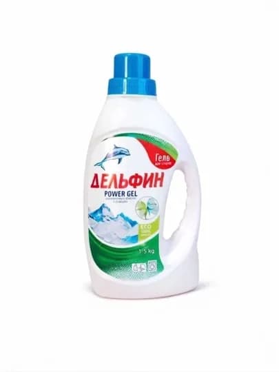 Гель для стирки DELFIN, для машин автомат, 1.5 Кг, 2.2Кг, 3Кг, 4 Кг