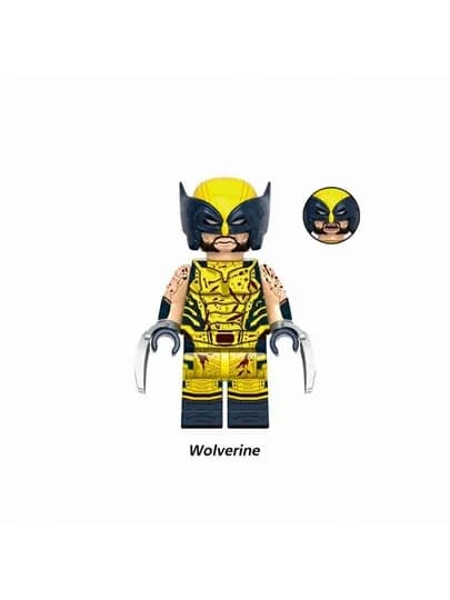 LEGO мини фигурки, Марвел, Дс, Наруто, игрушки, детские товары, 3D конструкторы, брелоки — HОМЕМАL-MARVFOX-БРОНЗ
