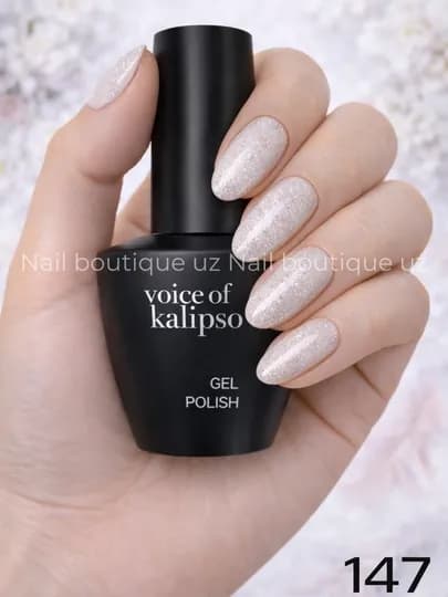 Voice of Calipso Gel Polish —профессиональный гель-лак с глубоким цветом и стойким блеском — UZNAIL-КАЛИПСО2-CЕРМЕЛ