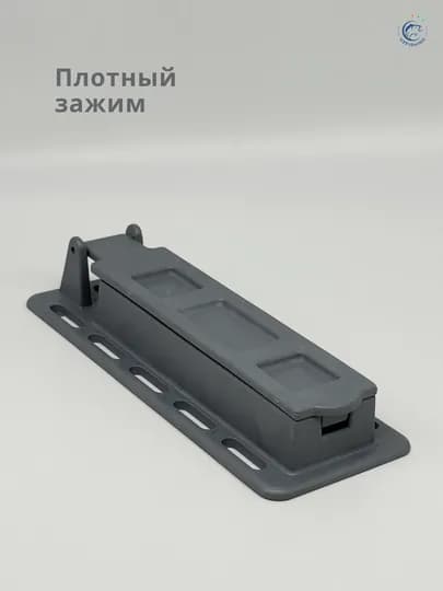 Форма для шашлыка из фарша пластиковая с зубцами и плотным зажимом на шампур — UZFISHI-SHASHLIK