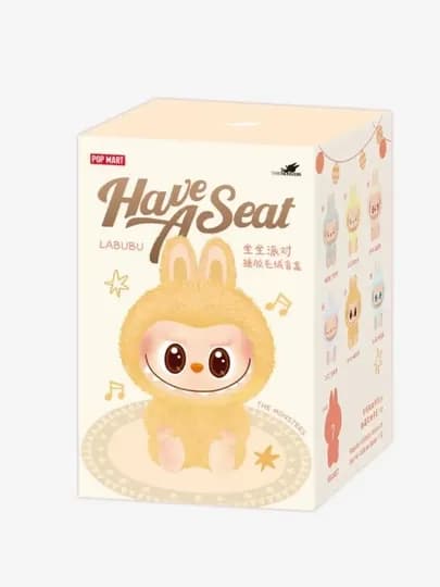 Мягкая игрушка брелок LABUBU Pop Mart, 17 см — PROTOYS-LABUBU2-БЕЛЫЙ