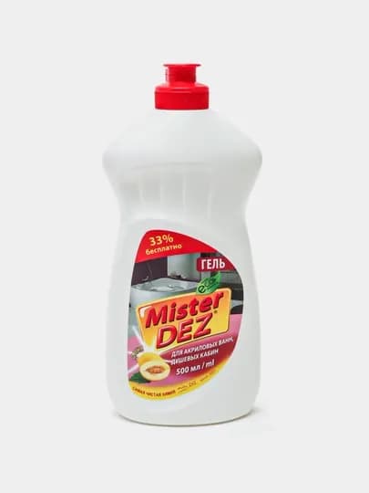 Чистящее средство для сантехники и акриловых ванн Mister Dez Eco-Cleaning "Дыня", 500 мл
