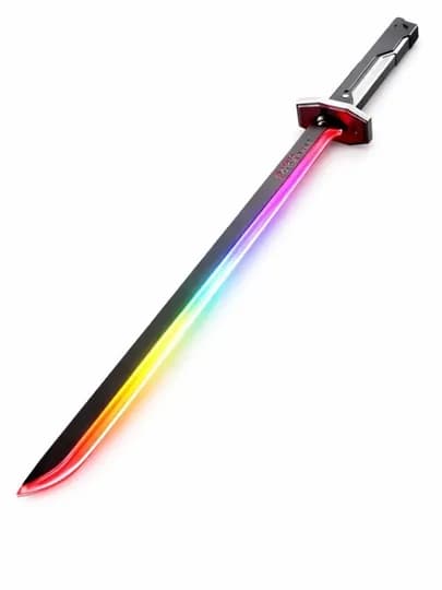 Меч, светящийся игрушечный меч Sparkblade с эффектами искр, тумана и звуком 80 см