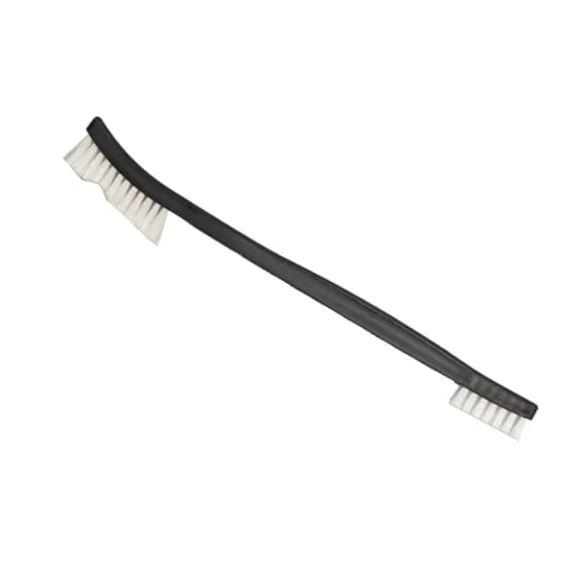 Мини щетка двухсторонняя мягкая белая щетина BR17