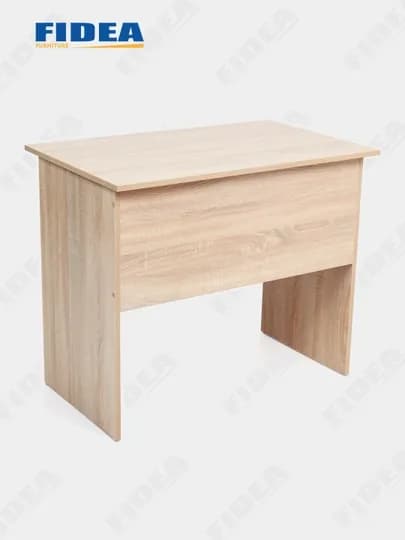 Письменный стол Basic2 ЛДСП 90x50x75 см с турецкой фурнитурой MESAN — FIDEA25-BASIC2-КРЕМОВ