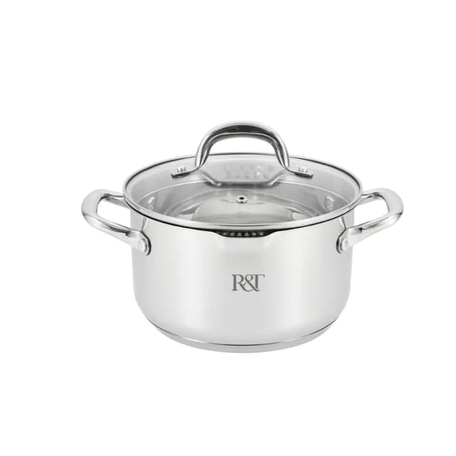 Кастрюля RILEYTAILOR 101120 Кастрюля со стеклянной крышкой 20см, 3.6л, Classic