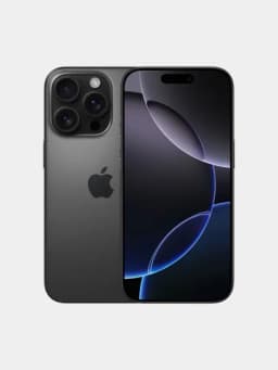Смартфон Apple iPhone 16 Pro — 128 ГБ / 256 ГБ, Dual-SIM — TELBOZO-IPHONE16PRO-ЧЕРН-256gb
