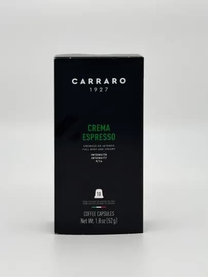 Кофе в капсулах Carraro Nespresso Crema Espresso, 10 капсул