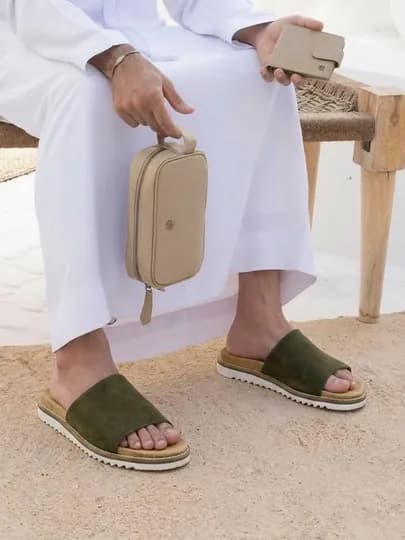 Brunello Cucinelli тапочки мужские и женские — HUMTTO1-BRUNELLOO-ЗЕЛХАКИ-40