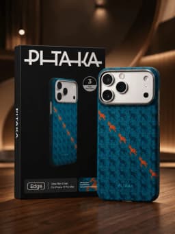 Чехол Pitaka (iPhone 17 PRO MAX), синий