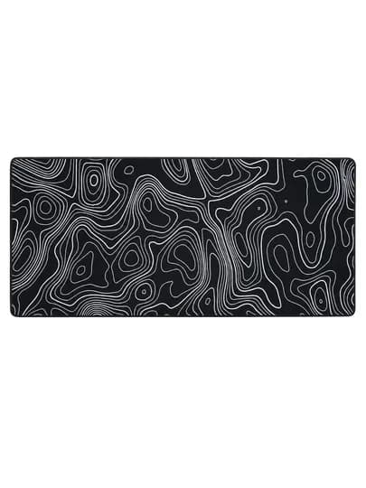 Игровой и офисный коврик для мыши, большой mouse pad, размер 90 × 40 × 3 — GALAXXY-KOVRIK-БИРЮЗ-100X50
