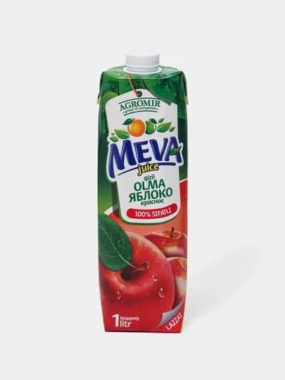 Сок Meva Красное яблоко, 1 л
