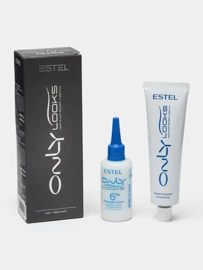 Краска для бровей и ресниц Estel Only Look — ANGARZU-ESTELQOWKRASKAONLY-ЧЕРН