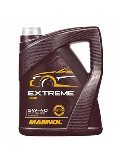 Моторное масло MANNOL EXTREME 5W-40 4L, Made in Europe
