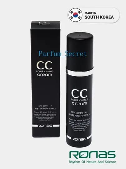 Средство с тонирующим эффектом и защитой от солнца Ronas CC Color крем SPF 38 PA+++, 50 мл — PRFMS-RONASKR