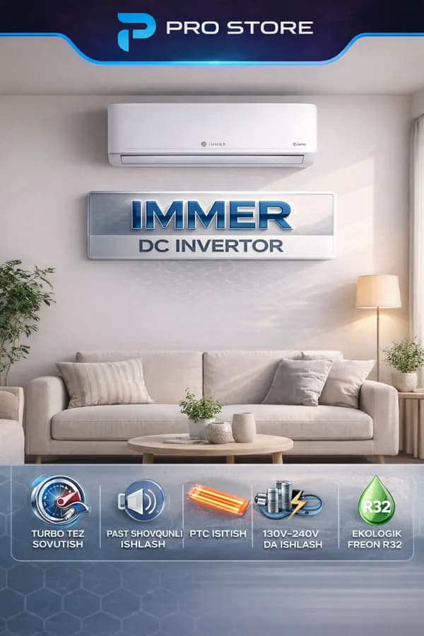 Кондиционер Immer PURE 18 DC Inverter, белый