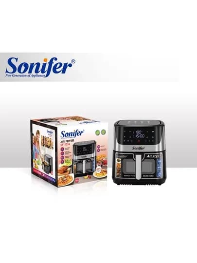 Аэрогриль Sonifer SF-1034s фритюрница 8,5 л сенсорная фритюрница без масла 2200 Вт черный